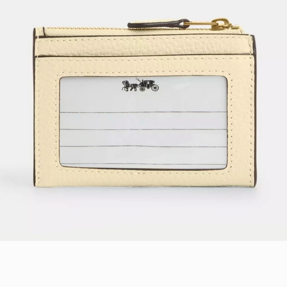 Coach Mini Skinny Crystal ID Card Holder Moonlight - Picture 2 of 4